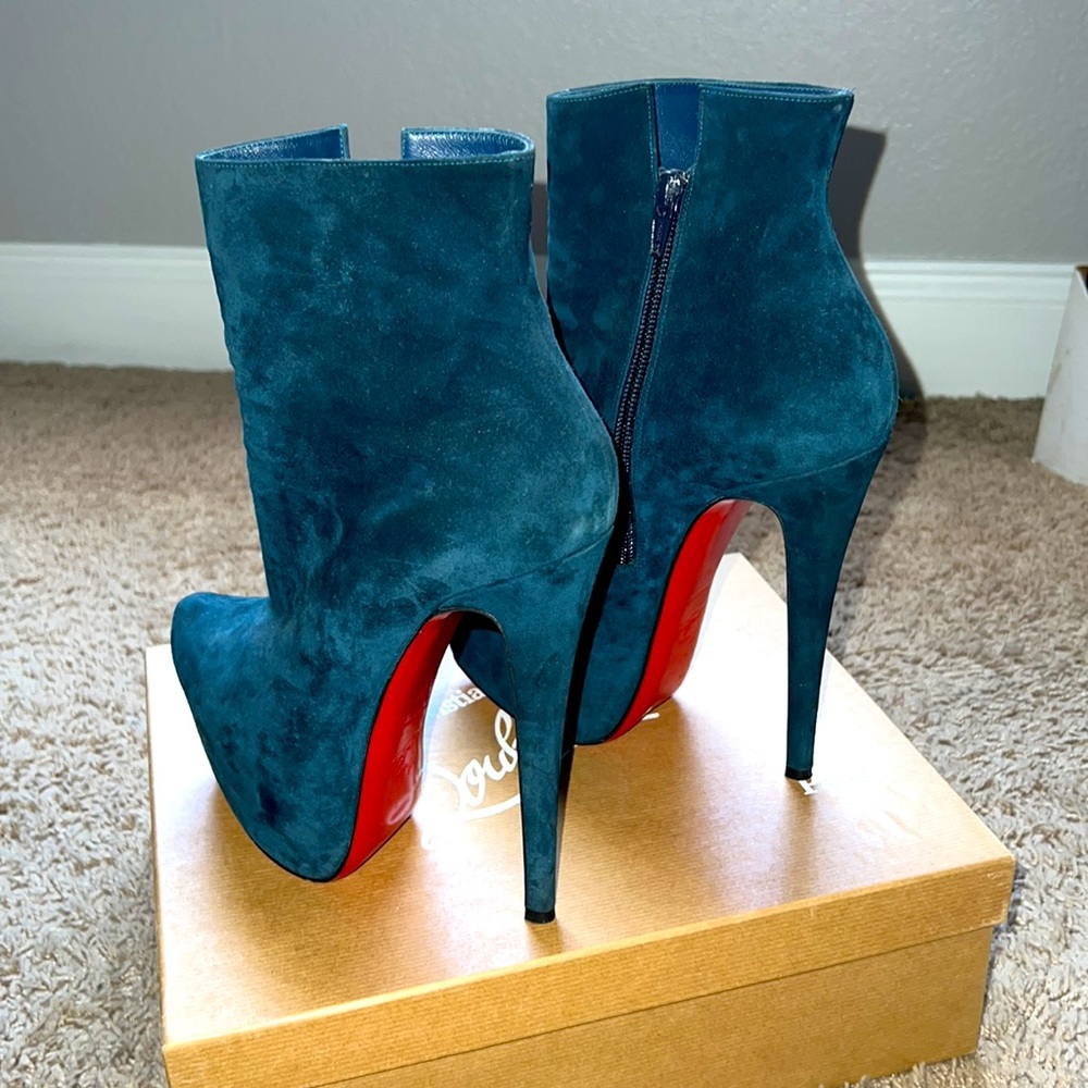 Christian Louboutin boot heels